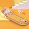 Table Top Mini Bowling Game Set - Wooden Desktop Arcade, Gifts for All Ages - Image 2