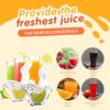 Bird-Shaped Transparent Manual Lemon Juicer Kitchen Tool - Image 6