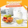 Bird-Shaped Transparent Manual Lemon Juicer Kitchen Tool - Image 5
