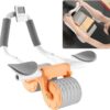 Automatic Rebound Elbow Support Abs Roller Exercise Machine - Image 2