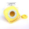 Silicone Pet Bath Massage Brush with Shampoo Dispenser For Dogs and Cats - Image 3