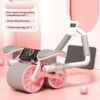 Automatic Rebound Elbow Support Abs Roller Exercise Machine