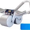 Automatic Rebound Elbow Support Abs Roller Exercise Machine - Image 9
