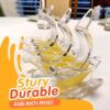 Bird-Shaped Transparent Manual Lemon Juicer Kitchen Tool - Image 7
