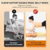 Automatic Rebound Elbow Support Abs Roller Exercise Machine - Image 3