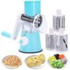 Kitchen Roller Vegetable Slicer - Cutter & Rotary Grater
