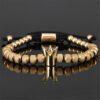 Luxury Roman Royal Crown Charm Bracelet Men's Jewelry Gift - Image 7