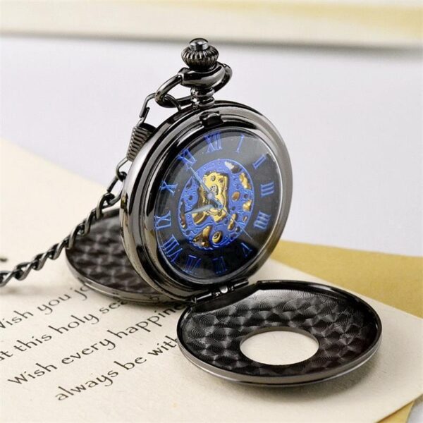 Mechanical Pocket Watch Retro Men And Women Gift - Image 3