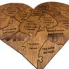 Wooden Heart Puzzle Romantic Love Jigsaw Puzzle Gift - Image 2