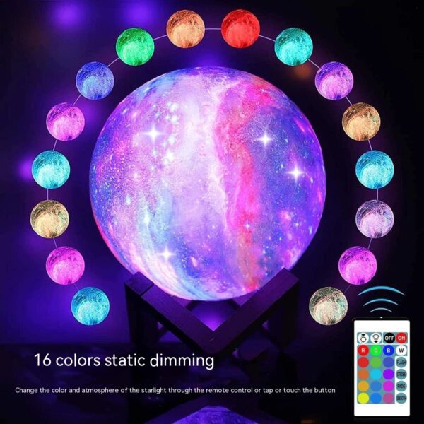 3D Printing Moon Light Galaxy  Light - Image 6