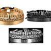 Luxury Roman Royal Crown Charm Bracelet Men's Jewelry Gift - Image 5